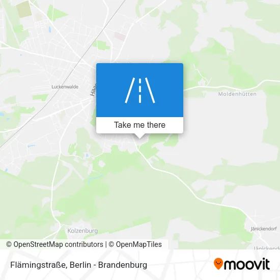 Карта Flämingstraße