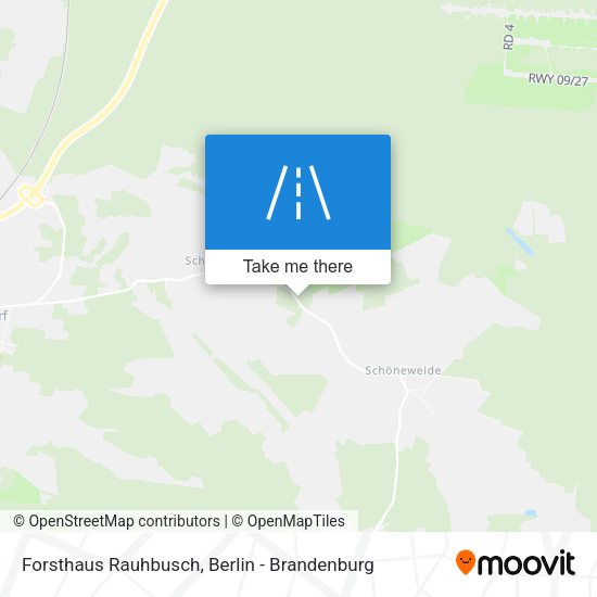 Forsthaus Rauhbusch map