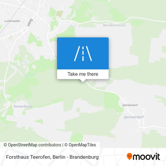 Forsthaus Teerofen map