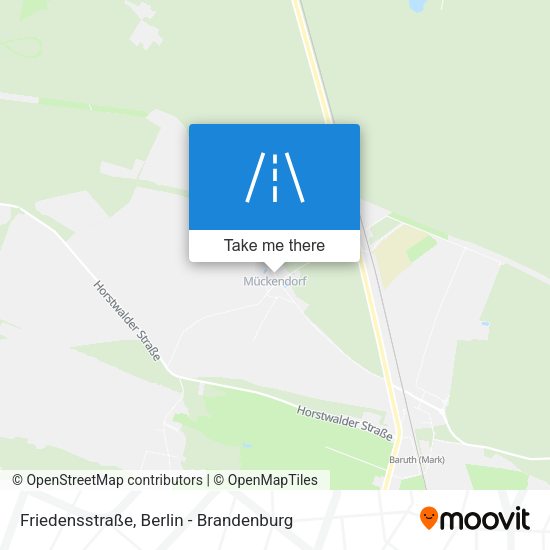 Friedensstraße map