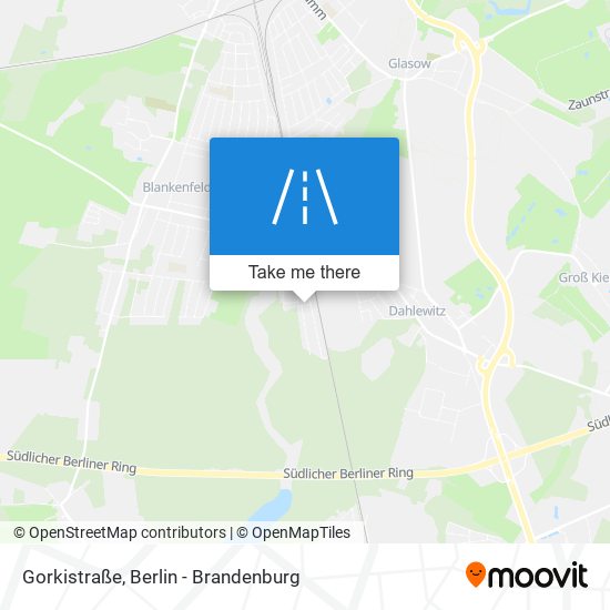 Карта Gorkistraße