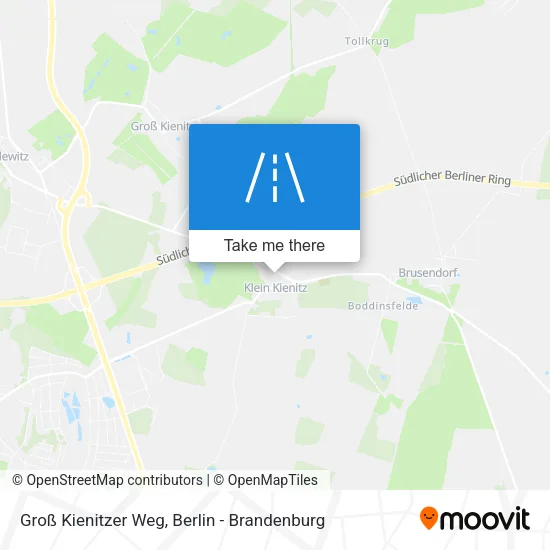 Карта Groß Kienitzer Weg