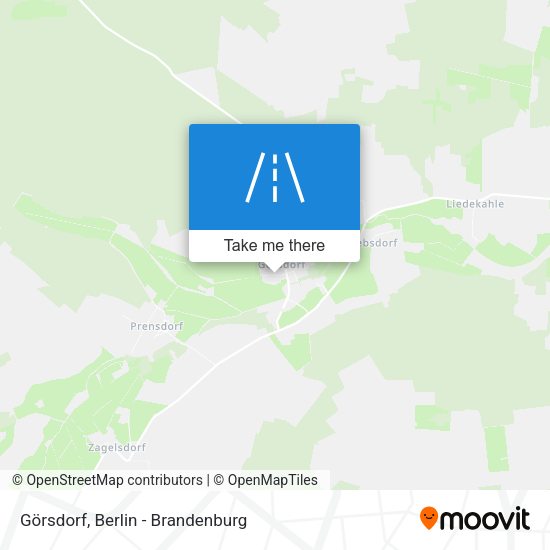 Görsdorf map