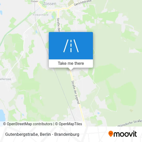 Gutenbergstraße map