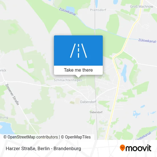 Harzer Straße map