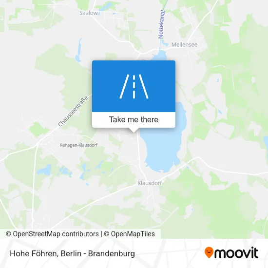 Карта Hohe Föhren