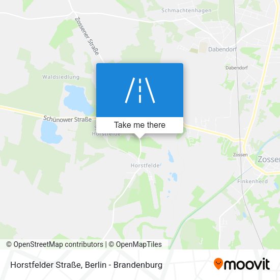 Horstfelder Straße map