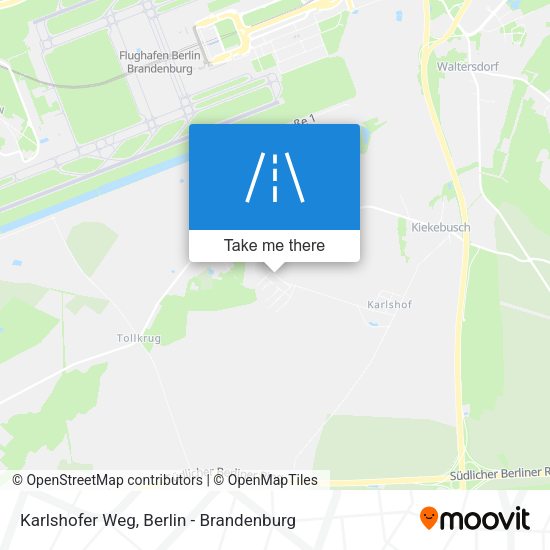 Karlshofer Weg map