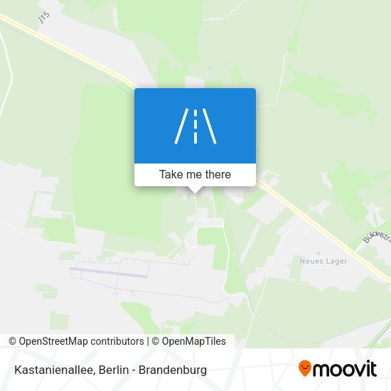 Kastanienallee map