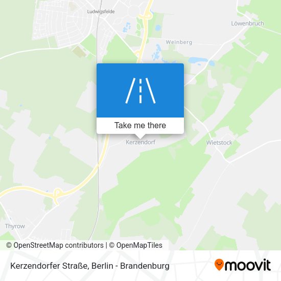 Kerzendorfer Straße map
