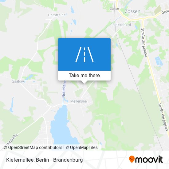 Kiefernallee map