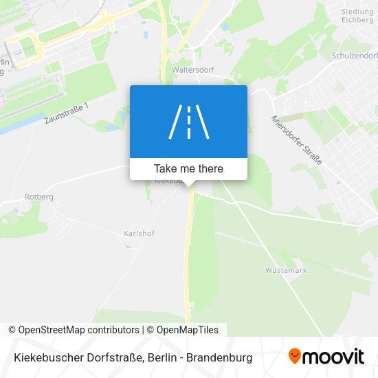 Kiekebuscher Dorfstraße map