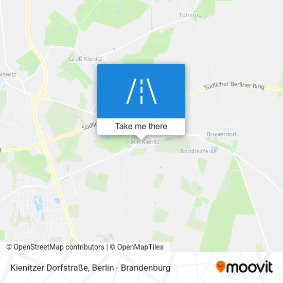 Карта Kienitzer Dorfstraße