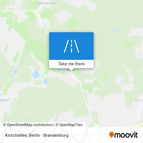 Карта Kirschallee