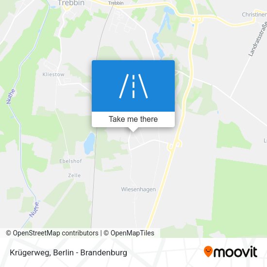 Krügerweg map