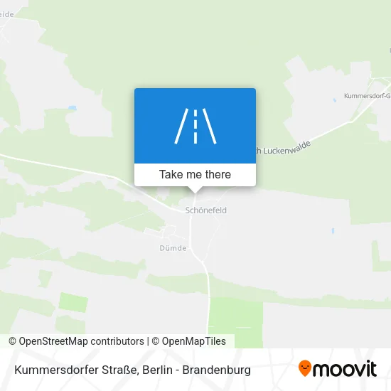 Карта Kummersdorfer Straße