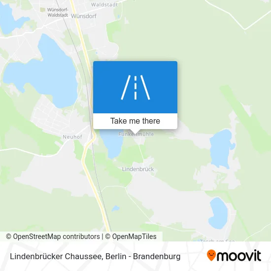 Lindenbrücker Chaussee map