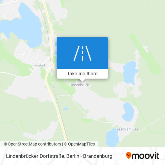 Карта Lindenbrücker Dorfstraße