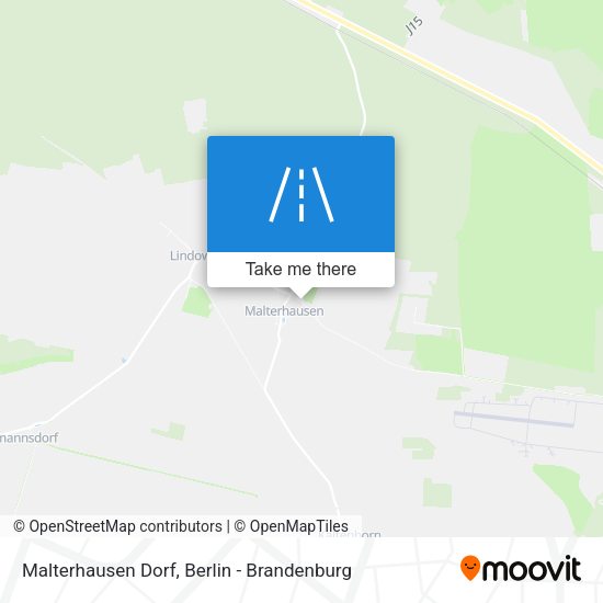 Malterhausen Dorf map