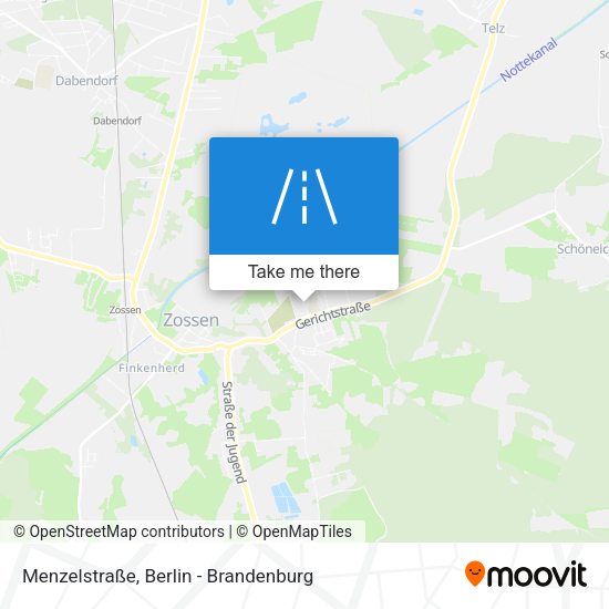 Menzelstraße map