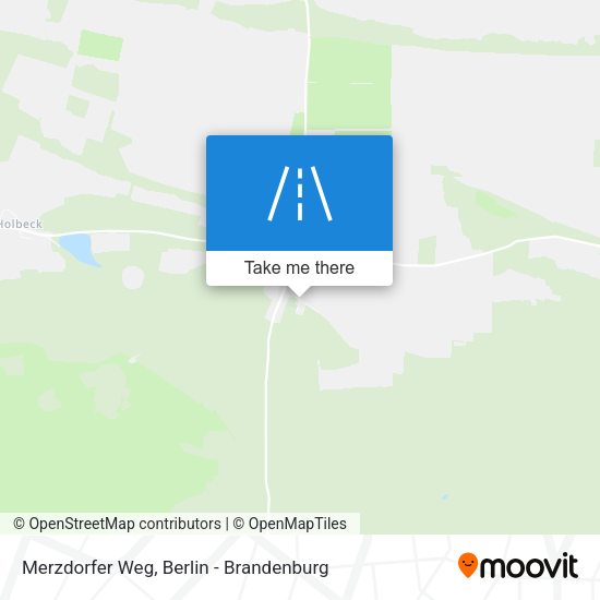 Merzdorfer Weg map