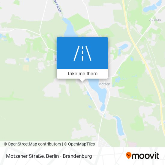 Motzener Straße map