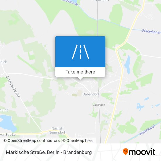 Märkische Straße map
