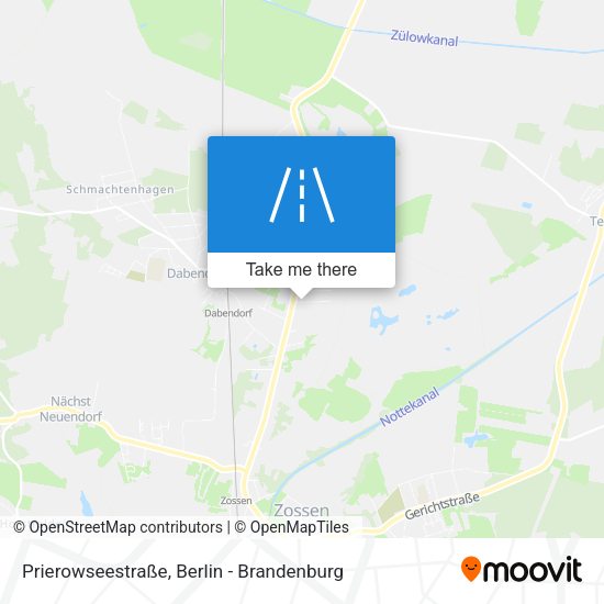 Prierowseestraße map