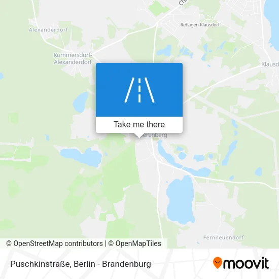 Карта Puschkinstraße