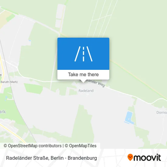 Radeländer Straße map