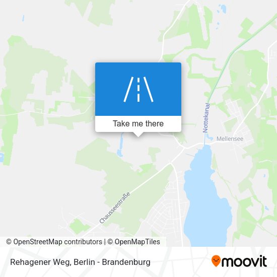 Rehagener Weg map