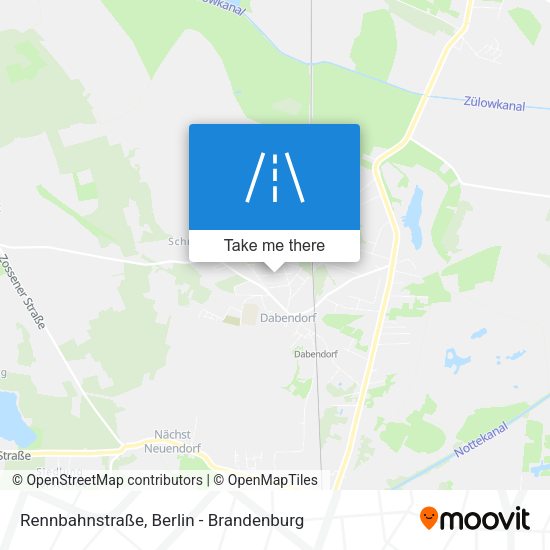 Rennbahnstraße map