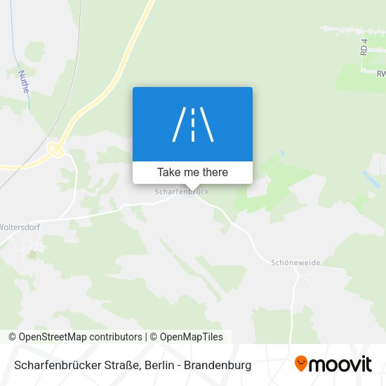 Scharfenbrücker Straße map