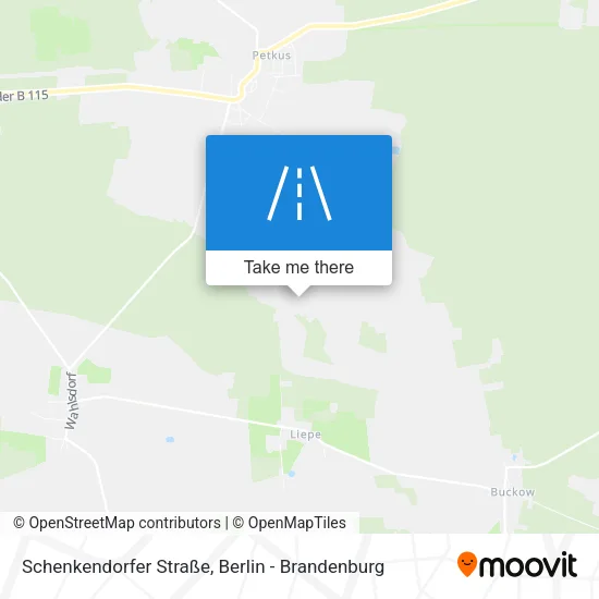 Карта Schenkendorfer Straße