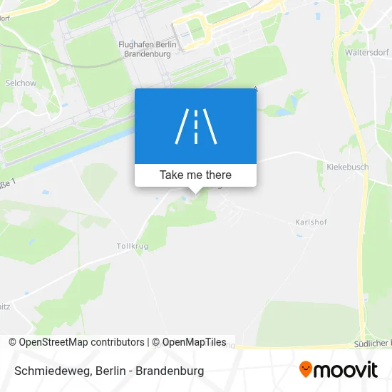 Schmiedeweg map