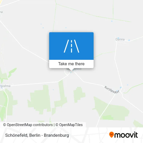 Schönefeld map