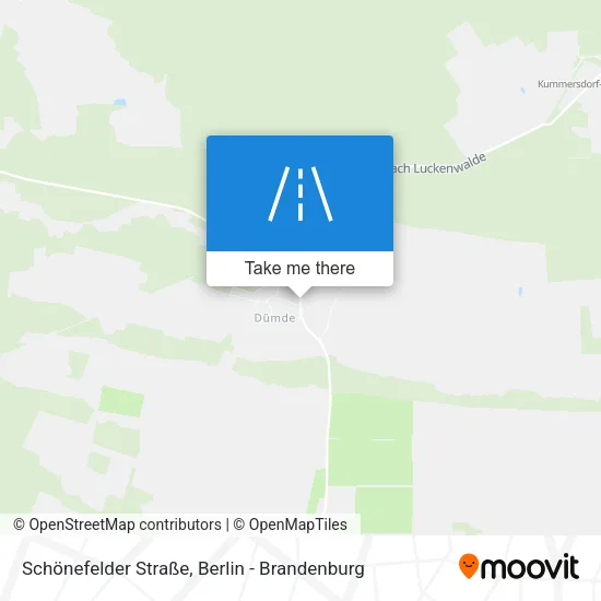 Карта Schönefelder Straße