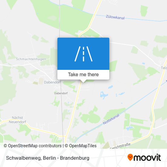 Schwalbenweg map
