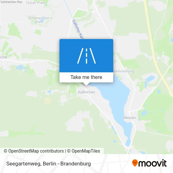 Карта Seegartenweg