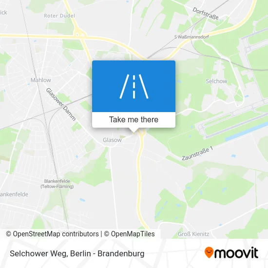 Selchower Weg map