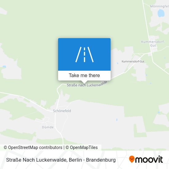 Straße Nach Luckenwalde map