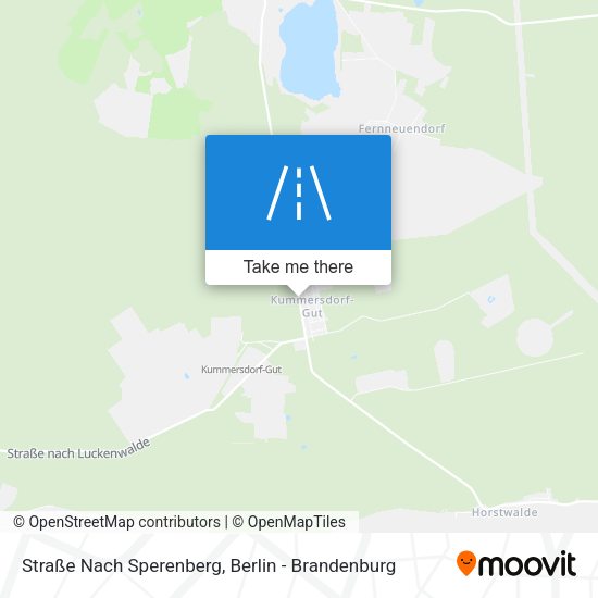 Straße Nach Sperenberg map