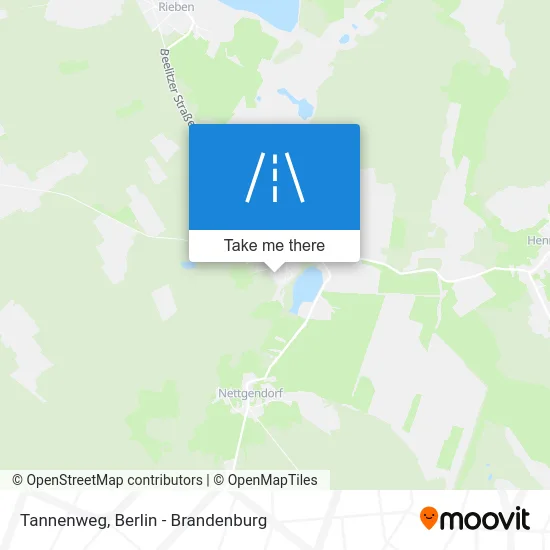 Tannenweg map
