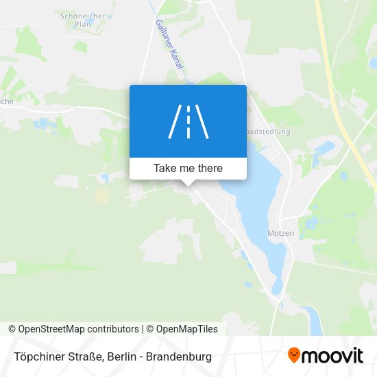 Töpchiner Straße map