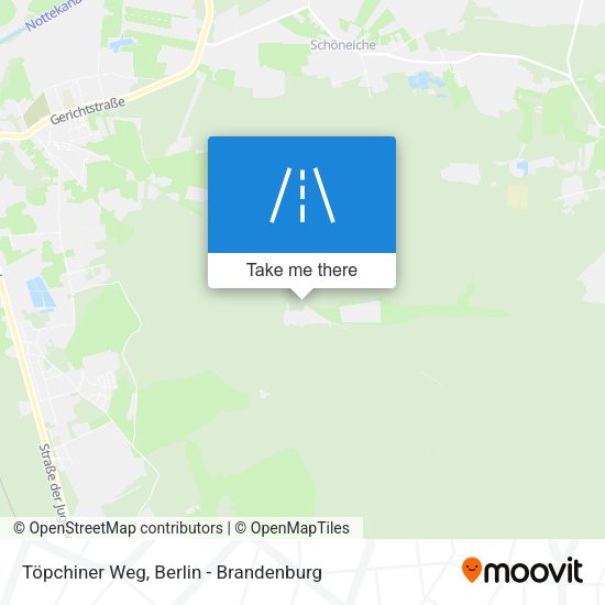 Töpchiner Weg map