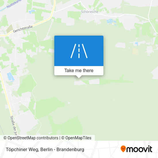 Карта Töpchiner Weg