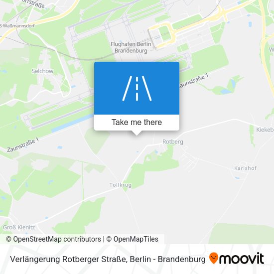 Verlängerung Rotberger Straße map