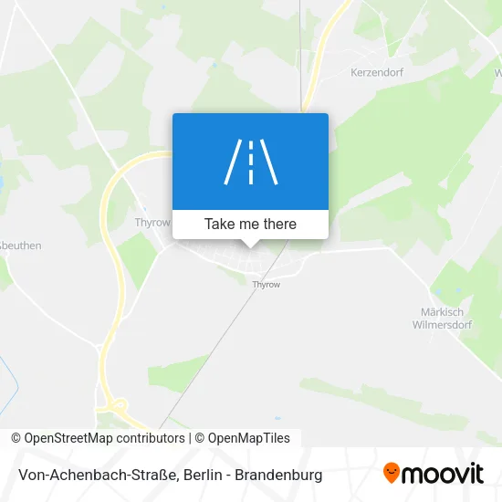 Карта Von-Achenbach-Straße