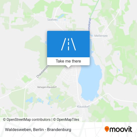 Waldesweben map