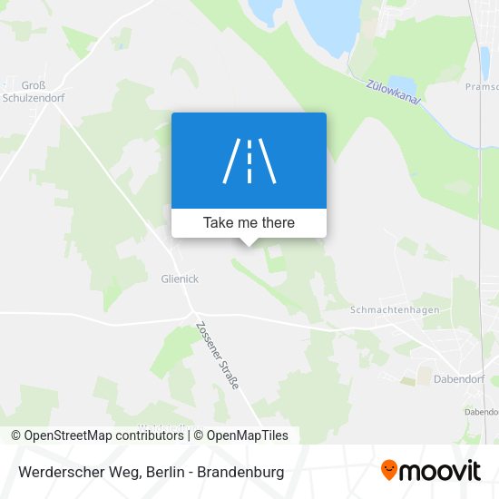 Werderscher Weg map